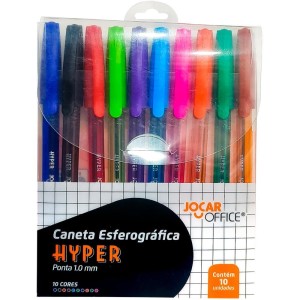 Caneta Esferografica Hyper 1.0mm 10 Cores-114570-72714