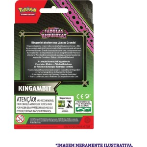 Jogo De Cartas Pokemon Ev6.5 Colecao Kingambi-116975-61599