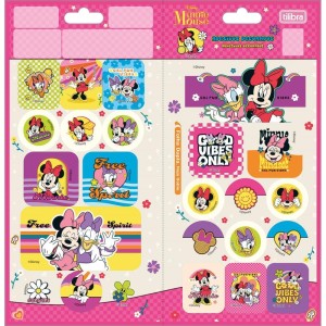 Adesivos Decorados Minnie 2fls 100x208mm-117151-18411