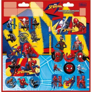 Adesivos Decorados Spider Man 2fls 100x208mm-117154-35797