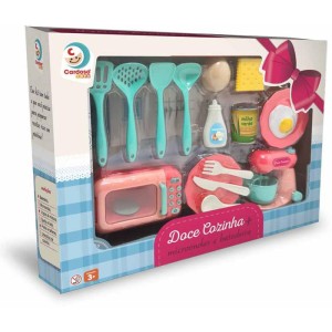 Brincando De Casinha Doce Cozinha Plus Microondas-115833-81667