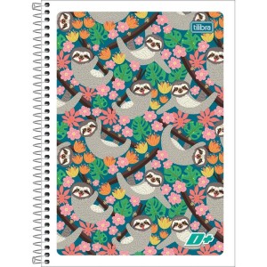 Caderno 01x1 Flexivel D+ Feminino 96fls-116966-16623