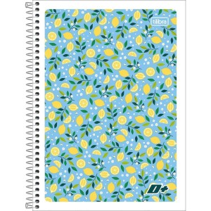 Caderno 01x1 Flexivel D+ Feminino 96fls-116966-31169