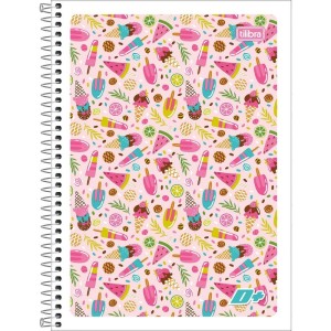 Caderno 01x1 Flexivel D+ Feminino 96fls-116966-34567