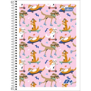 Caderno 01x1 Flexivel D+ Feminino 96fls-116966-40665