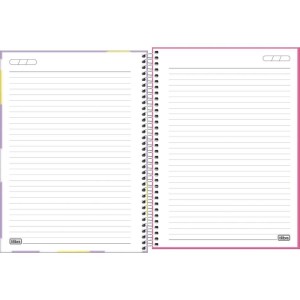 Caderno 10x1 Capa Dura Minnie 160fls Fit-116928-37084