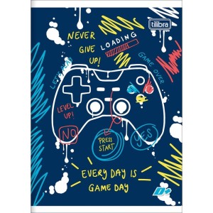 Caderno Brochura 1/4 D+ 96 Folhas Masc/fem.-116980-59905