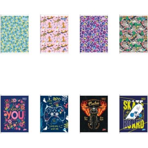 Caderno Brochura 1/4 D+ 96 Folhas Masc/fem.