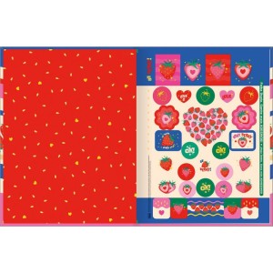 Caderno Brochurao Capa Dura Be Berry 80fls-116954-12185