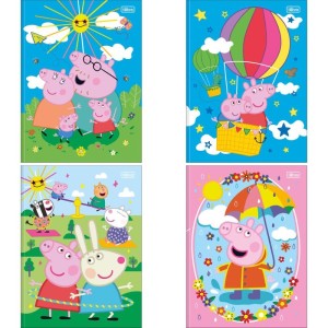 Caderno Brochurao Capa Dura Peppa Pig 80fls-116893-20755