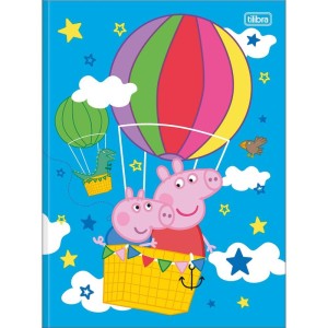 Caderno Brochurao Capa Dura Peppa Pig 80fls-116893-94029