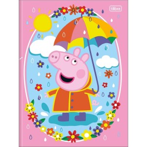 Caderno Brochurao Capa Dura Peppa Pig 80fls-116893-95043