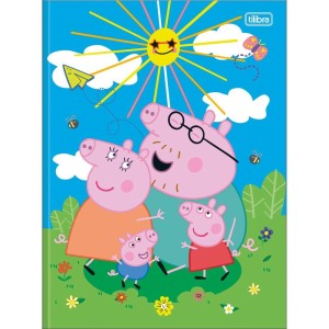 Caderno Brochurao Capa Dura Peppa Pig 80fls-116893-95979