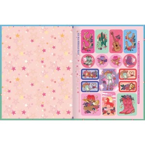 Caderno Brochurao Capa Dura West Girl 80fls-116949-33090