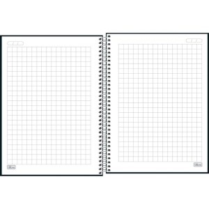 Caderno Quadriculado Univers. D+ 96fls 1x1cm Masc/fem. Cd-116978-34339