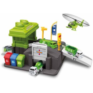 Cenario Tematico (playset) Estacao De Reciclagem 23pcs-115841-27419