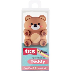 Apontador Sem Deposito Tris Teddy 2 Cores-116815-18480
