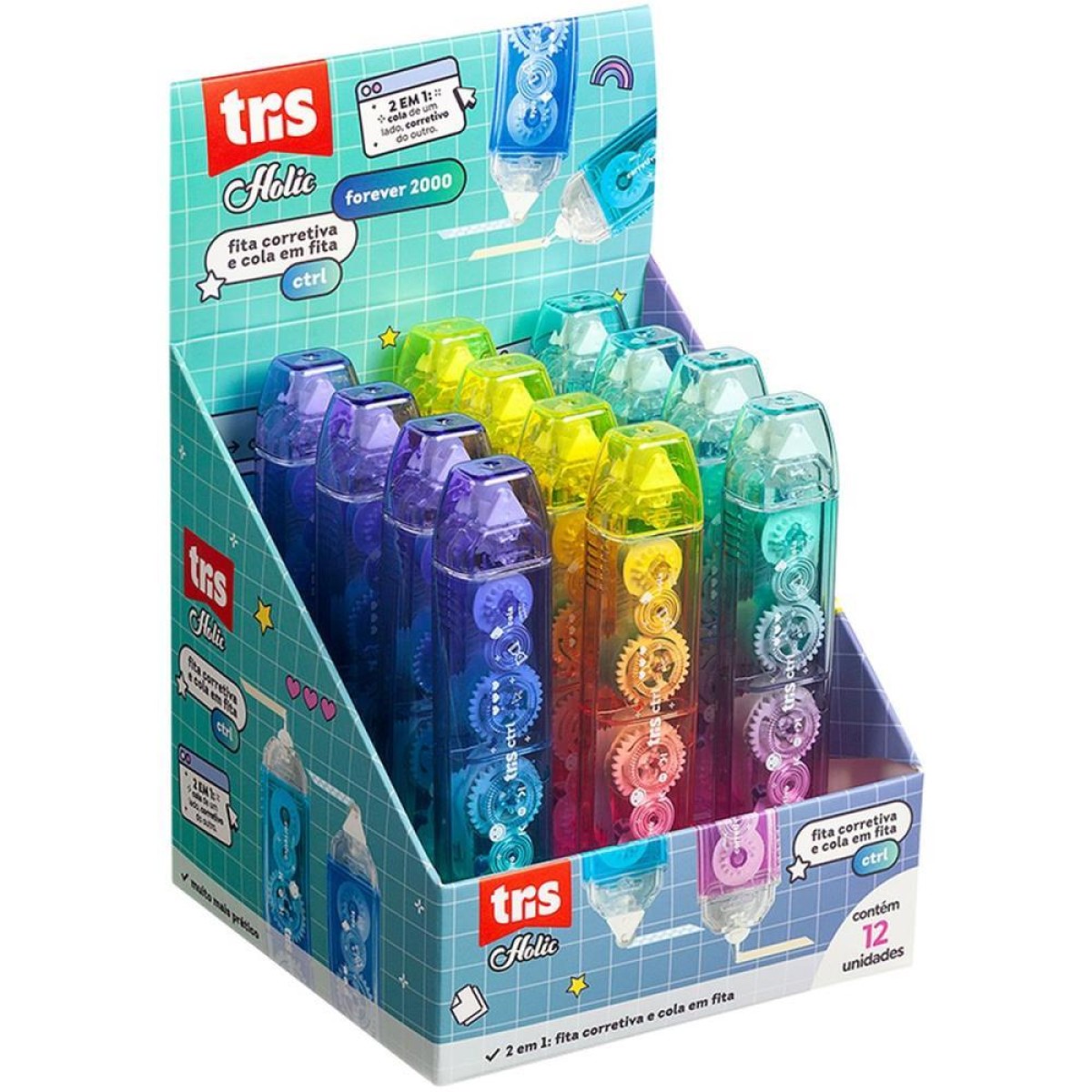 Corretivo Em Fita Tris Corretivo+cola Tape 3core-116817-17345