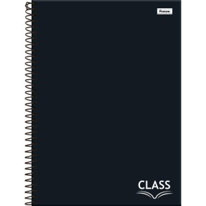 Caderno 01x1 Capa Dura Class Preto 80f-117803-13008