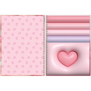 Caderno 10x1 Capa Dura Nicecream 160f-117807-18792