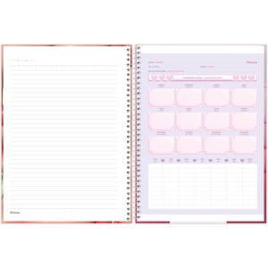 Caderno 10x1 Capa Dura Nicecream 160f-117807-30187