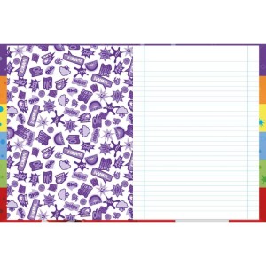 Caderno Brochurao Capa Dura Divertidamente 80f-116680-97120