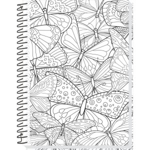 Caderno 10x1 Capa Dura Sua Arte P/colorir 160f-116873-35221