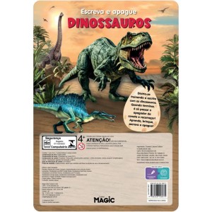 Livro Brinquedo Ilustrado Lousa Escreve E Apaga Dinos-117184-94290