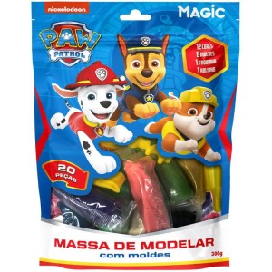 Massa Para Modelar Criativa P. Canina Chase 300g 12cores/6-117169-52641