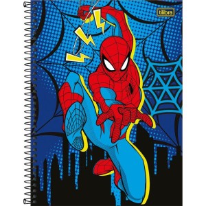 Caderno 01x1 Capa Dura Spider-man 80fls Fit-116942-51968