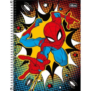 Caderno 01x1 Capa Dura Spider-man 80fls Fit-116942-74387