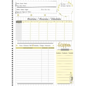 Caderno 01x1 Capa Dura Happen 80f-116775-45743