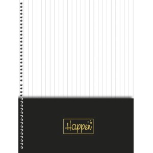 Caderno 01x1 Capa Dura Happen 80f-116775-75432