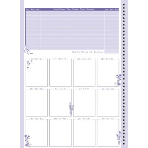 Caderno 01x1 Capa Dura Lavander 80f-116771-81875