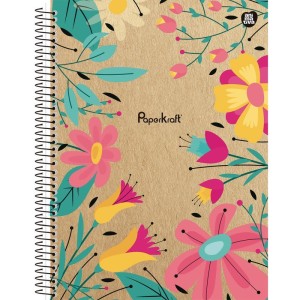 Caderno 01x1 Capa Dura Paper Kraft Feminino 80f-116768-41731