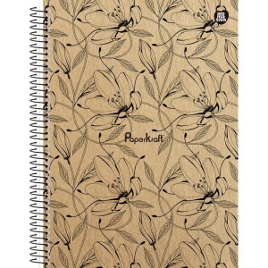 Caderno 01x1 Capa Dura Paper Kraft Feminino 80f-116768-46987