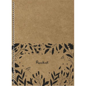 Caderno 01x1 Capa Dura Paper Kraft Feminino 80f-116768-93842