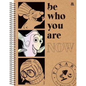 Caderno 01x1 Capa Dura Pixar 80f-116763-50330