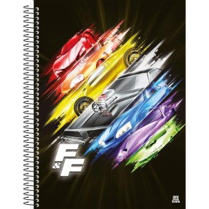 Caderno 01x1 Capa Dura Velozes & Furiosos 80f-116735-49399