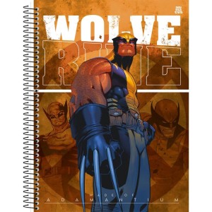 Caderno 01x1 Capa Dura X-men 80f-116759-92222