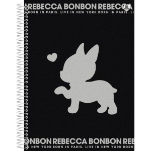 Caderno 10x1 Capa Dura Rebeca Bonbon 160f-116734-15664