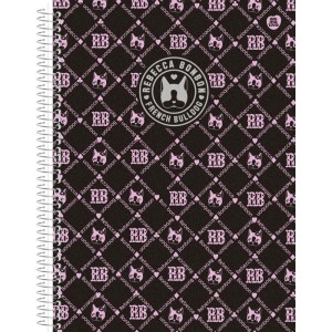 Caderno 10x1 Capa Dura Rebeca Bonbon 160f-116734-27030