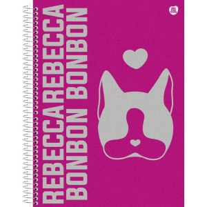 Caderno 10x1 Capa Dura Rebeca Bonbon 160f-116734-42316