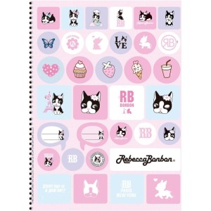 Caderno 10x1 Capa Dura Rebeca Bonbon 160f-116734-55308