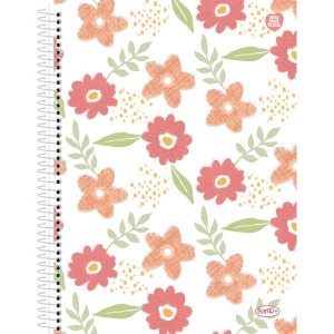 Caderno 12x1 Capa Dura Bom D+ Feminino 192f-116777-71906