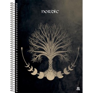 Caderno 15x1 Capa Dura Nordic 240f-116770-53263