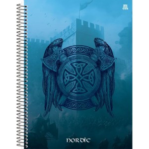 Caderno 15x1 Capa Dura Nordic 240f-116770-94058