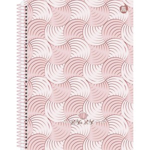 Caderno 15x1 Capa Dura Rosa Rose 240f-116774-61619