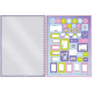 Caderno 15x1 Capa Dura Stitch 240f-116688-23352