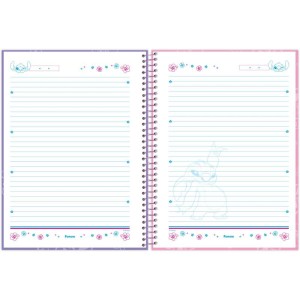 Caderno 15x1 Capa Dura Stitch 240f-116688-85400